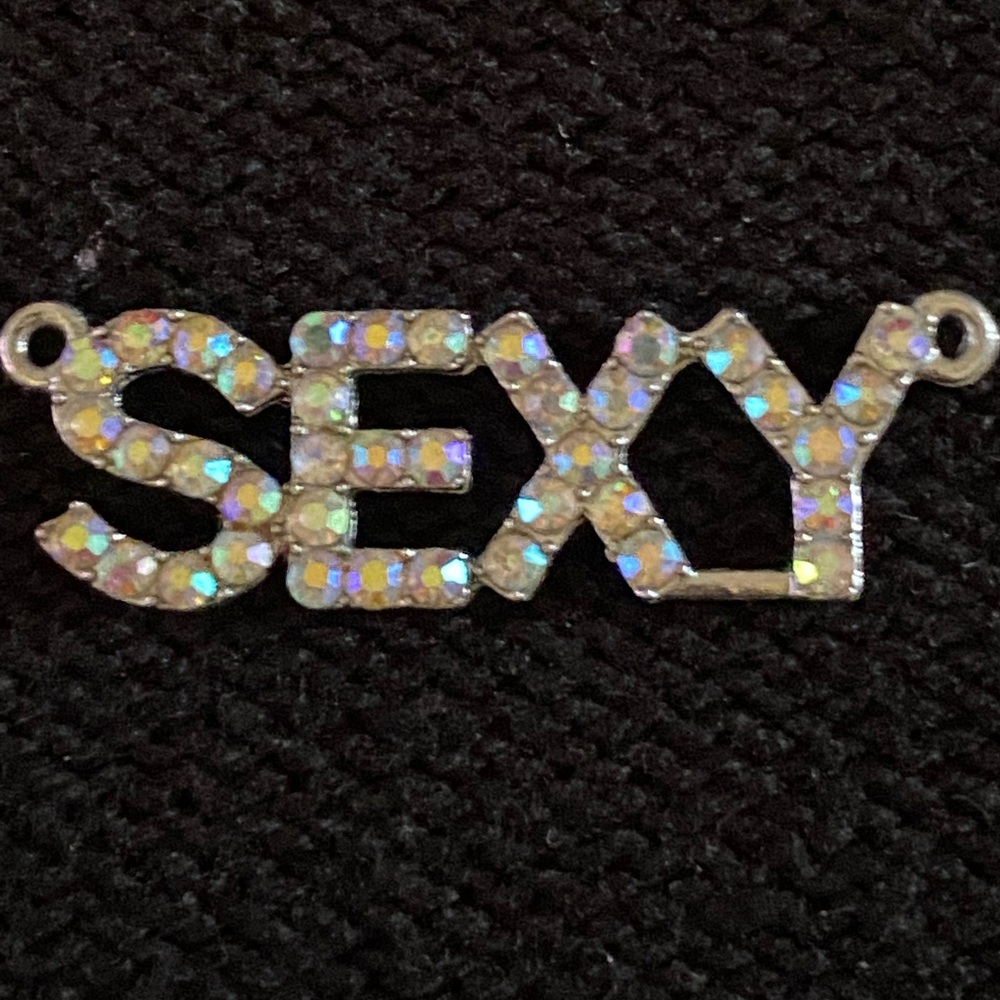 Silver 'SEXY' Pendant